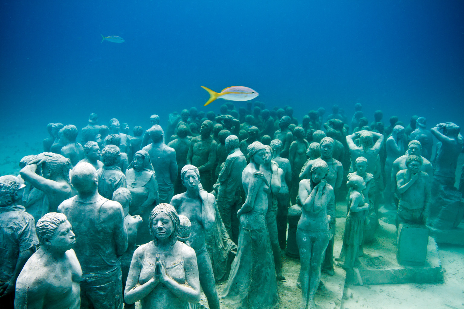 Cancun Scuba Diving at MUSA: An Underwater Museum Near Isla Mujeres