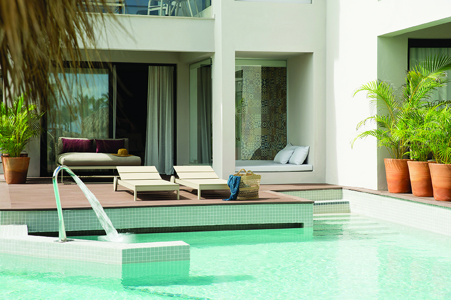Suites with swimming pool access in the Dominican Republic