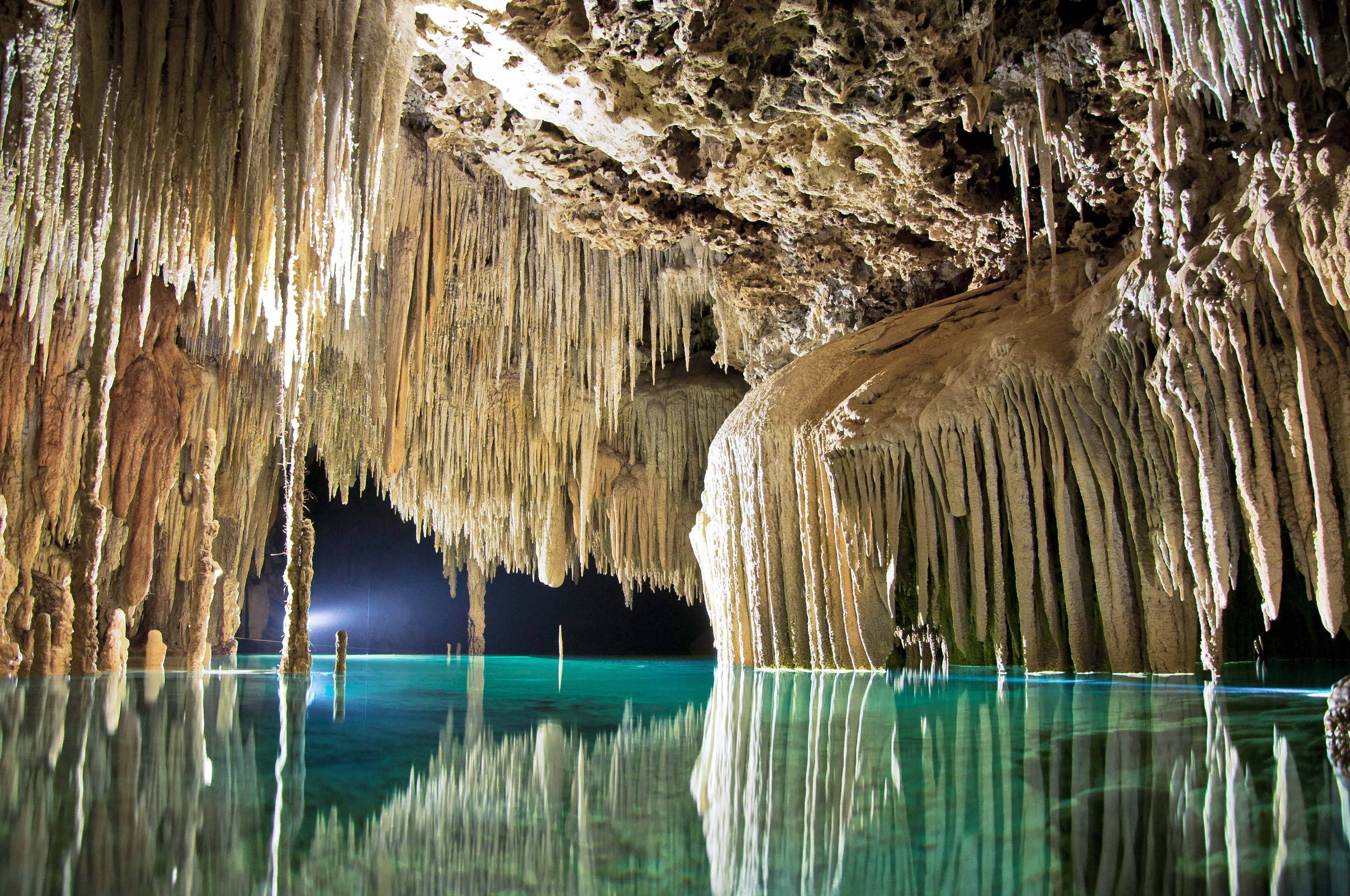 Plunge Into Mexico`s Natural Swimming pools in The Riviera Maya