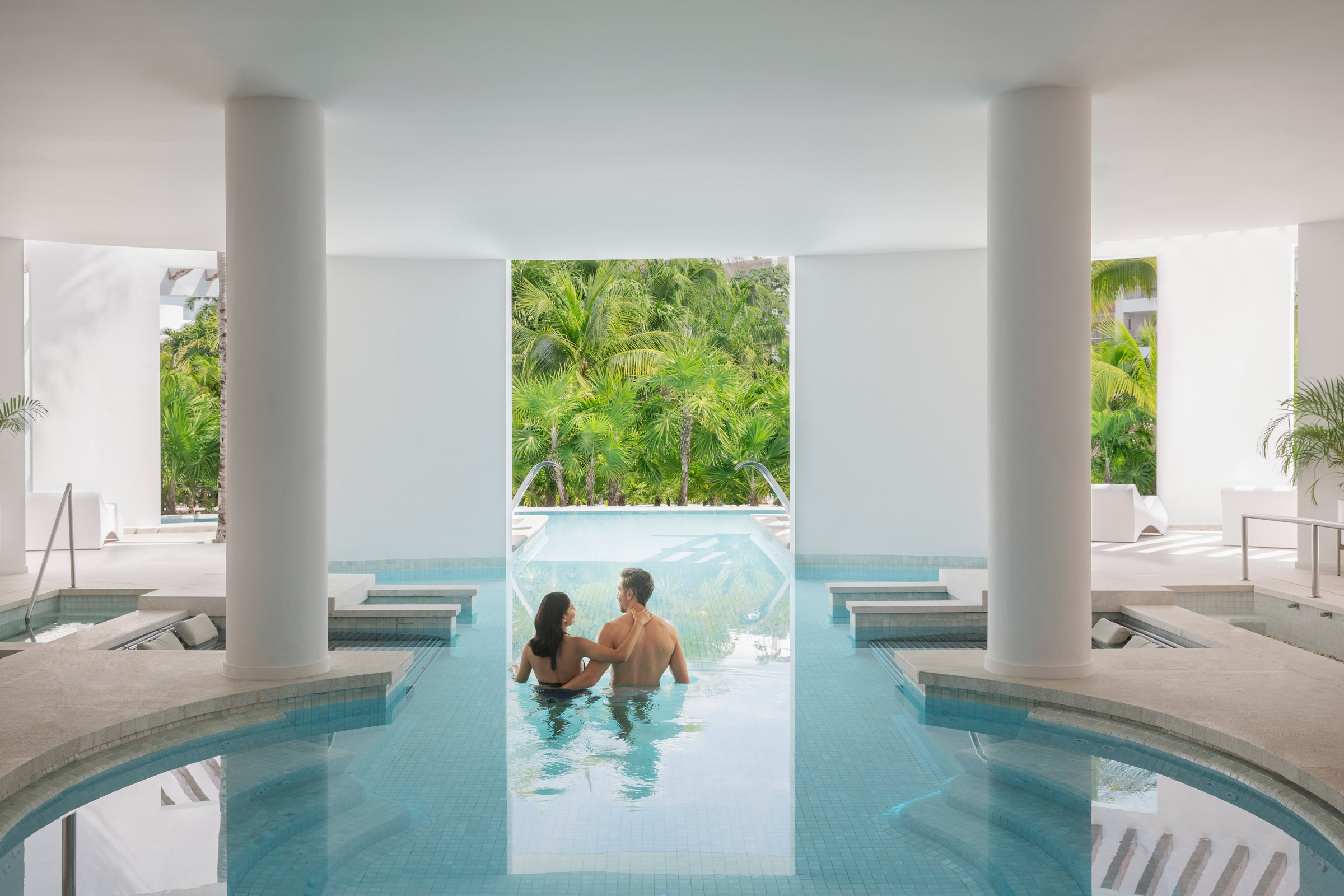 Top luxury spa facilities in the Caribbean at Excellence Playa Mujeres